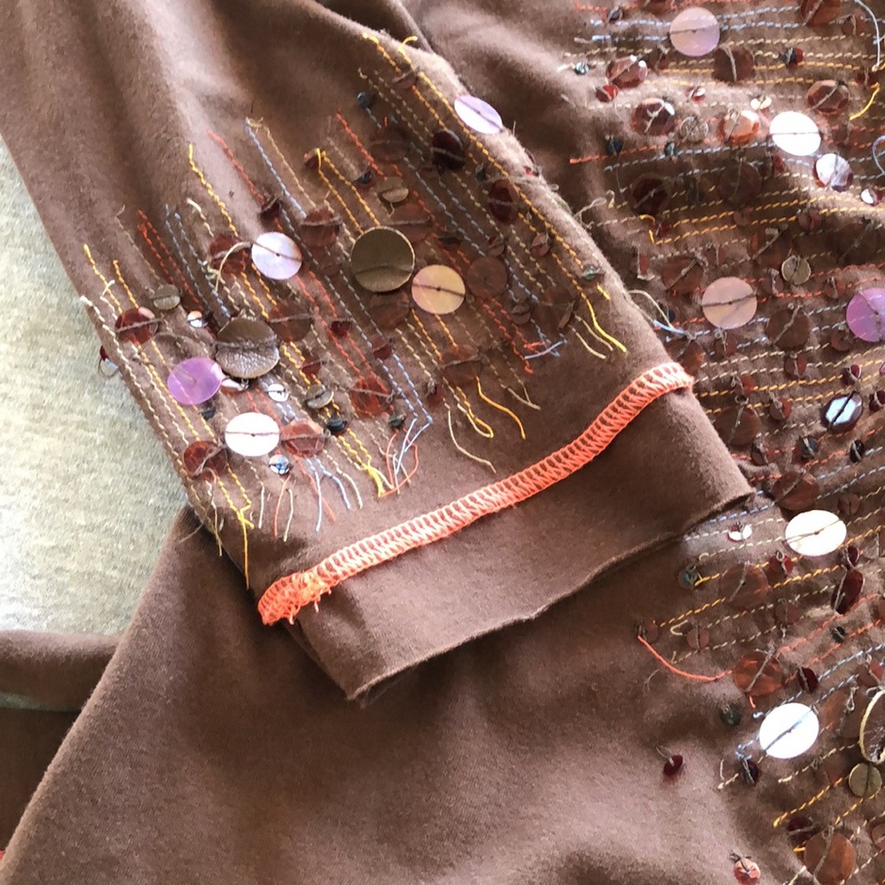 A Common Thread Sequined Wrap Around Top - image 4